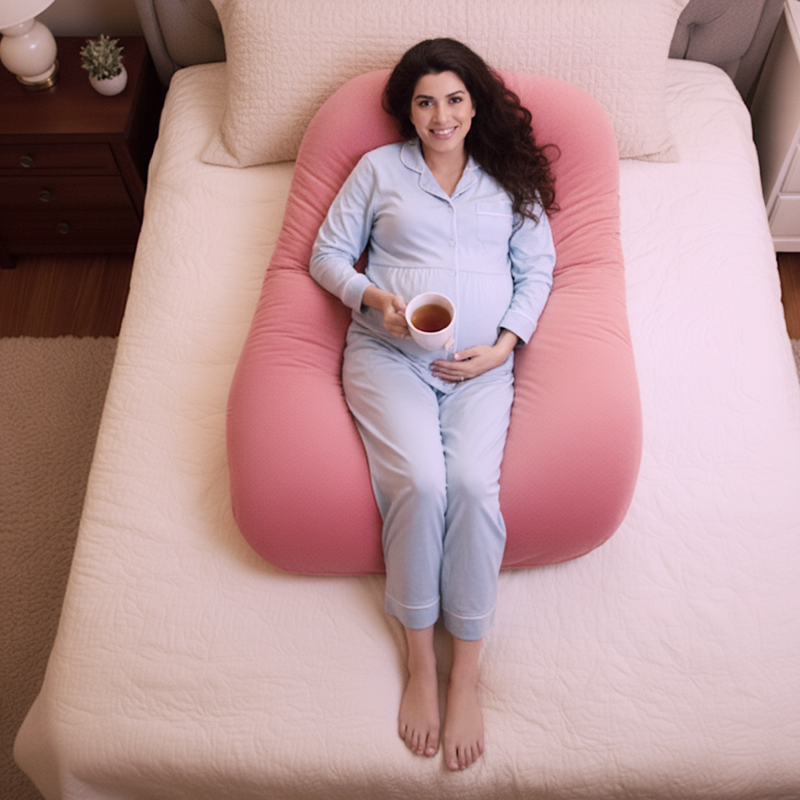 Luxury Cozy Plush U Shape Pregnancy Pillow XL Size