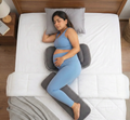 Premium Pregnancy Wedge Pillow – Compact Belly & Back Support Cushion