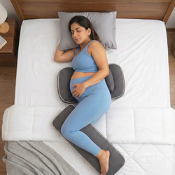 3-in-1 Pregnancy Wedge Pillow & Back Support Cushion