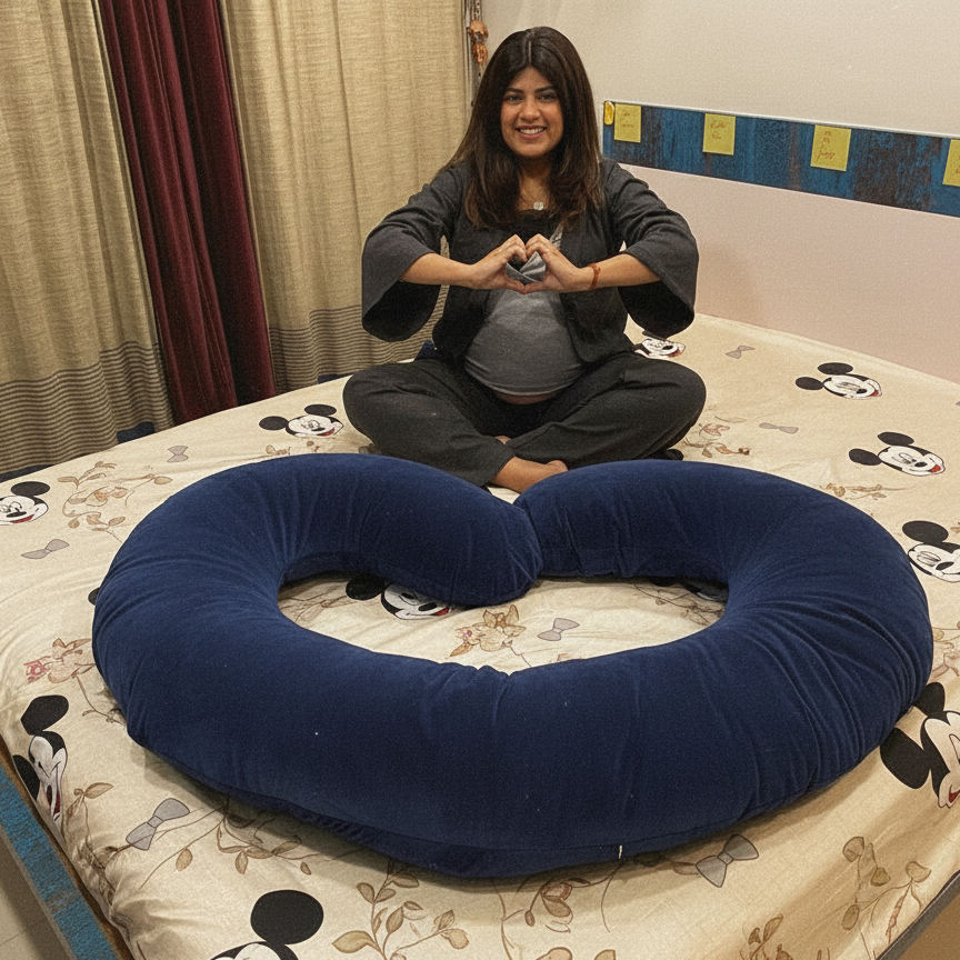 Premium C-Shape Full Body Pregnancy Pillow