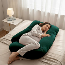 Luxury Cozy Plush G Shape Pregnancy Pillow XL Size